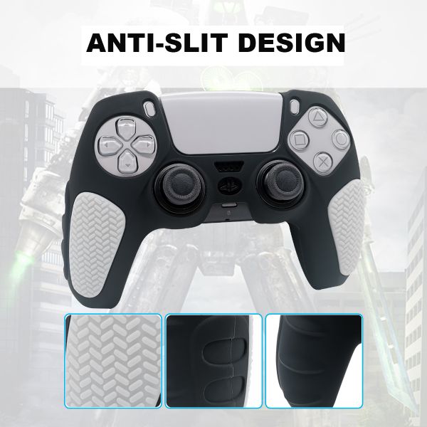 Anti-Slip Thicken Silicone Protective Cover For Play Station Dualsense