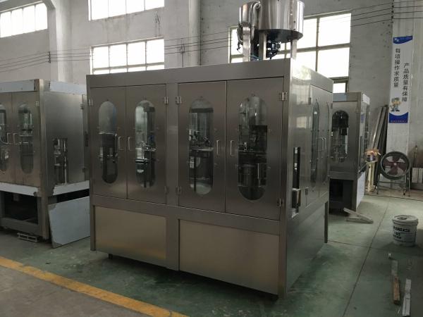 Complete Automatic Water Pet Bottle CGF14-12-5 Rinsing Filling And Capping Machine / Plant