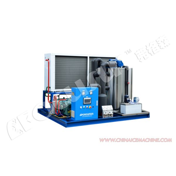 Máquina de gelo em flocos 1-200MT Capacidade Componentes principais Outros modos de arrefecimento por água