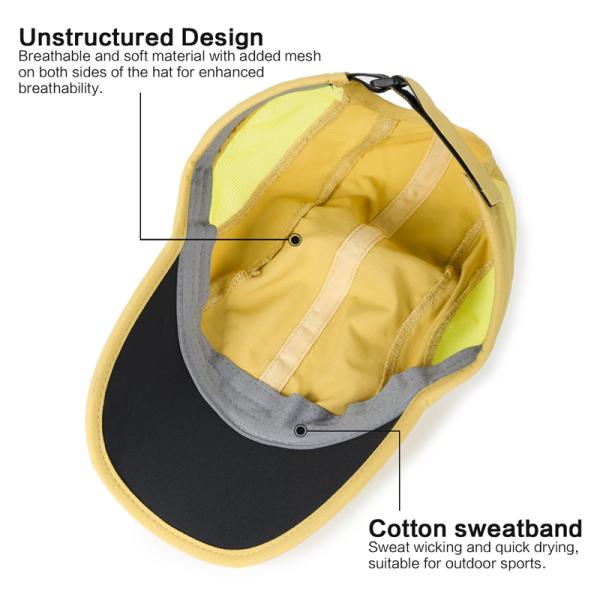 Curve Brim Custom Sport Run Hat for Personalized Performance