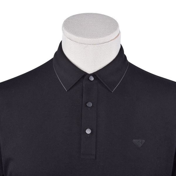 Impresión de logotipo personalizado de camisetas y polos masculinos originales con un color sencillo esencial