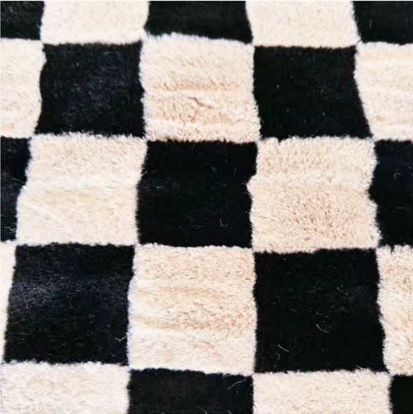 Дюймов Eco дружелюбные 58 350GSM изготовленной на заказ ткани меха Faux полиэстера веса