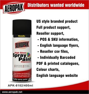 Exterior Acrylic Aerosol Spray Paints For Vehicle , Scratch Resistant
