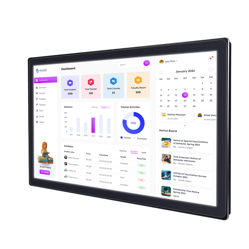21.5 Inch 4K Customized Industrial Touch PC with Full HD Resolution New Product