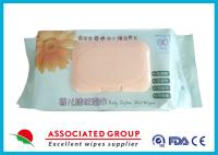 Mild Formula Skin Care Baby Wipes Alcohol Free , Organic Cloth Baby Wipes Soft