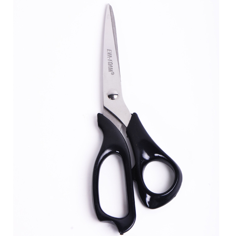 reliable quality carbon steel black student office scissors