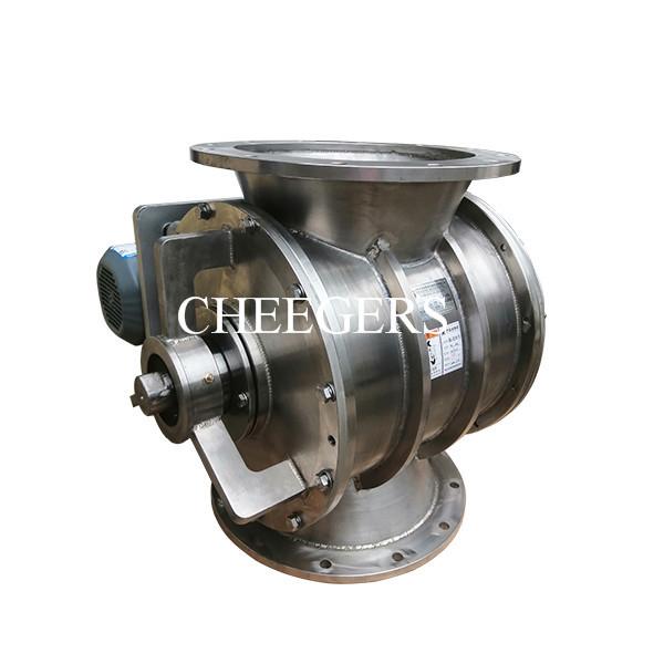 1.1KW Dust Collector Rotary Valve 2 Ton/h Stainless Steel Sanitary