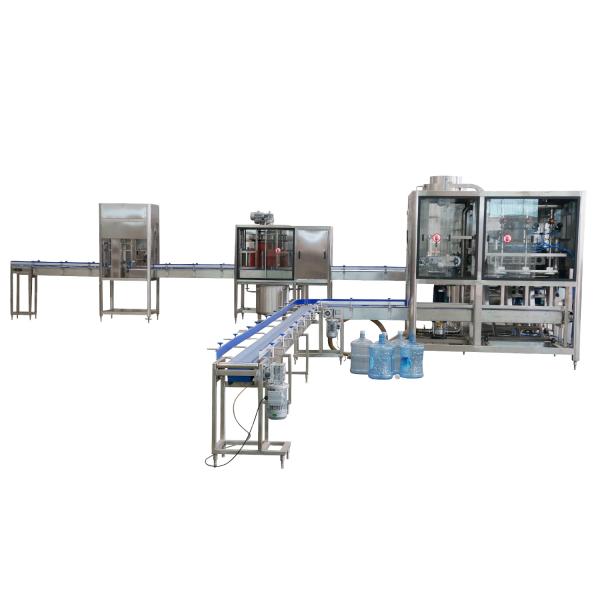 5 Gallon 20Ltr Mineral Water Bottling Line 1200 Bottle Per Hour