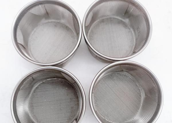 0.3mm Slot Stainless Steel Wire Mesh Filter , 60 Mesh Stainless Steel Screen ISO9001