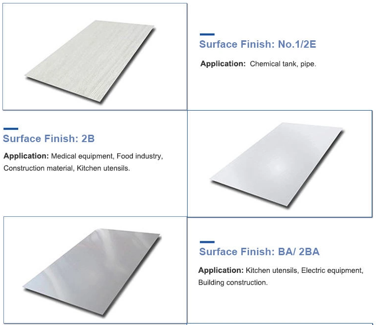 304 304L 304 316 316 316L 321 Листы из нержавеющей стали Нержавеющая плита
