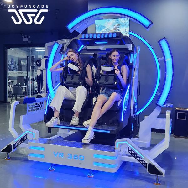 Two Seats 360 Degree VR Chair Machine Rotation Virtual Reality Gaming Simulator