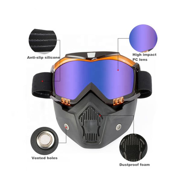 Изумленные взгляды Мотокросс доказательства пыли белые универсальные для на открытом воздухе спорт