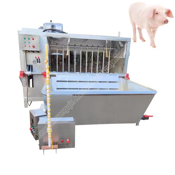 High Efficiency Pig Slaughterhouse Equipment Pig Hair Dehairer Machine For Pig 10.5kw