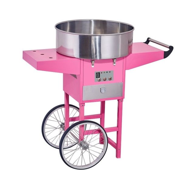 Easy-to- 220V Cotton Candy Machine with Adjustable Gas Wire Speed and 19 KG Capacity
