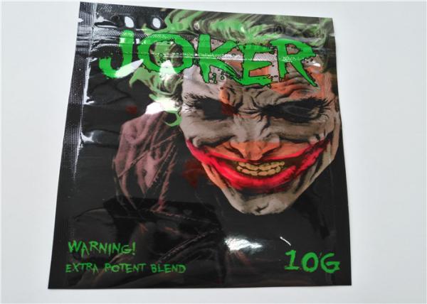 Stand Up Aluminum Foil Bags For Rhino 7 Swag Platinum 15000 Pill Packaging