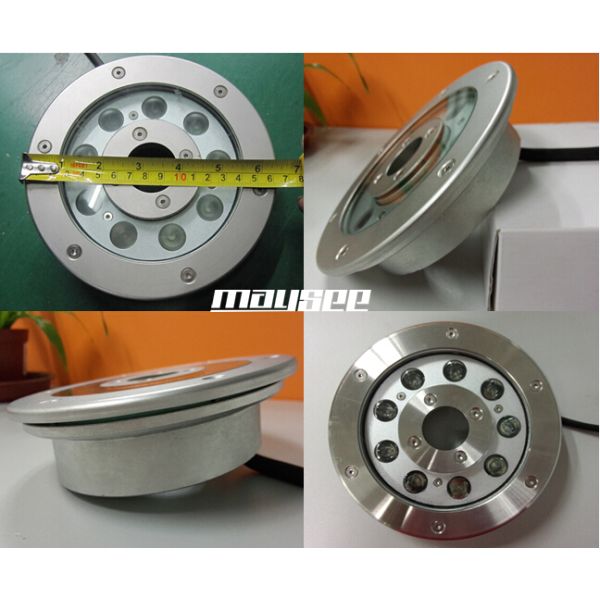 9x3w IP68 Водонепроницаемый Фонтан Свет Подводный светодиодный фонтан кольцо Свет