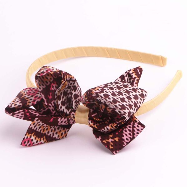 2019 Newest Design Fancy Polyester Hairbands for Children Alligator Clips Included
