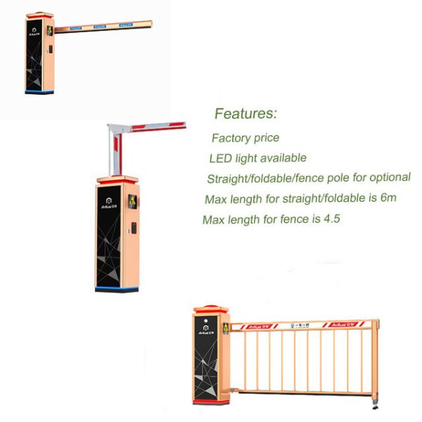 AnKuai Luxury Automatic Arm Parking Barrier Road Boom Gate для парковочных площадок