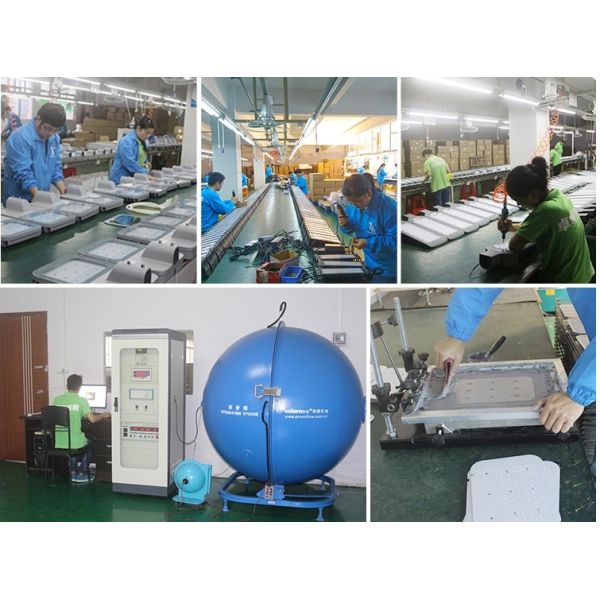 IP65 Yard Garden Road Street Light Fixture150 Watt IK09 Rechargeable 3700K RGB