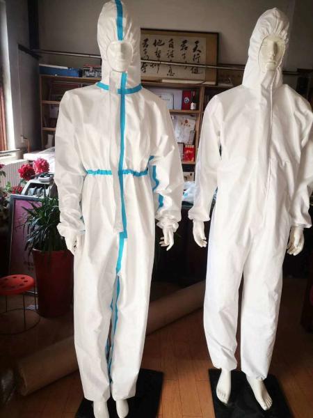 Disposable Medical Sterilizer Tapes Isolation Gown Protective Clothing Safety Protective Suits, Bulk in Stock