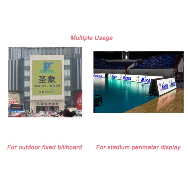 Fixed LED Advertising Billboard Display , P8 Outdoor Led Screen Nationstar 240W