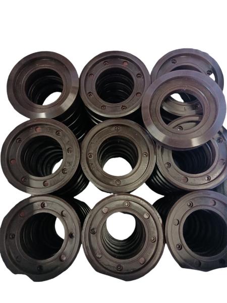 Industrial Custom Made Polyurethane Wheels Dia 100mm-1000mm Plate Mounting Type