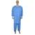 Polyethylene Waterproof Surgeon Lab Coat Disposable Protective PP Gown