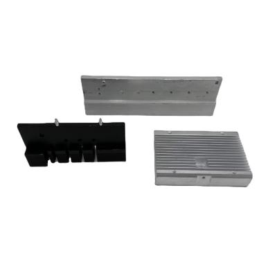 Custom Zinc Plated Cast LED Aluminum Heatsink Radiator With Copper Heat Pipe