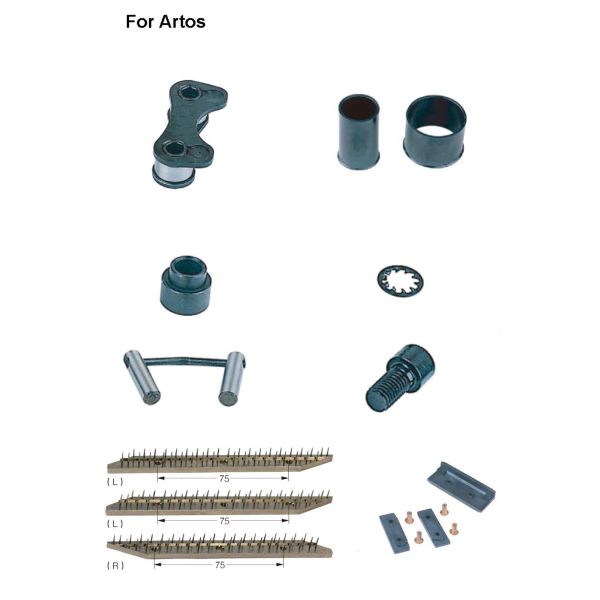 Pinz Bush High Strength Textile Machinery Spare Parts Clip Smooth Chain