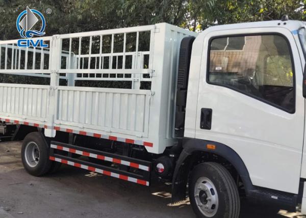 4x2 Light Cargo truck  3tons Mini  Howo 4 x 2  Light Duty Commercial Trucks  fence lorry truck
