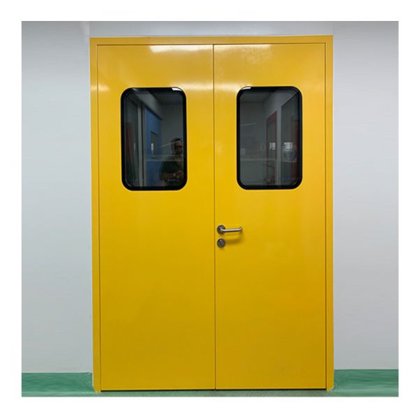 Hospital Steel Operating Room Door Anti Bacteria Coated