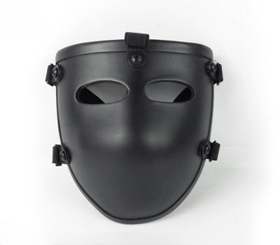 Masque balistique facial en aramide NIJ IIIA, compact, léger et anti-balles