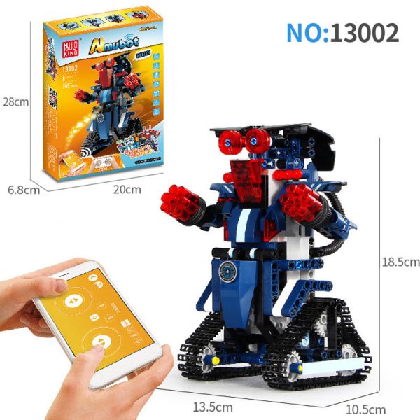 USB Charging Modern Military Models Robot Assembled ABS Plastic