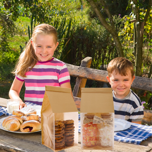 Paper Bread Bags For Homemade Bread Sourdough Bread Bags Bakery Bags With Window Cookie Bags For Packaging