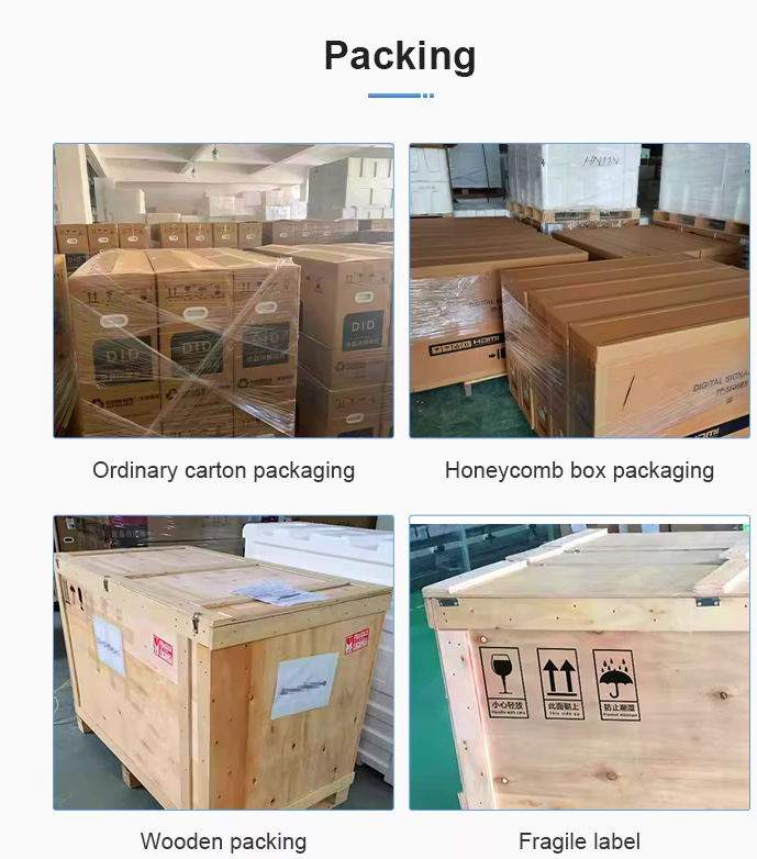 55 Inch Indoor Floor Standing hd Lcd Display 3x3 3x4 4x4 Multi Screen Splicing Lcd Video Wall