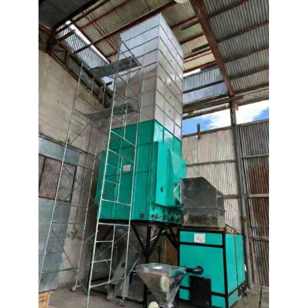 12 Tons Capacity Vertical LSU Dryer ISO Certified Circulating Batch Type Peas Dryer Machine