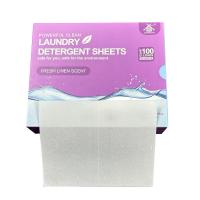 Popular Eco-Friendly Lavender Scented Laundry Detergent Sheets Solid Disposable