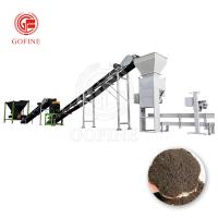 Ligne de production d'engrais en poudre de déchets biologiques personnalisable avec certification CE
