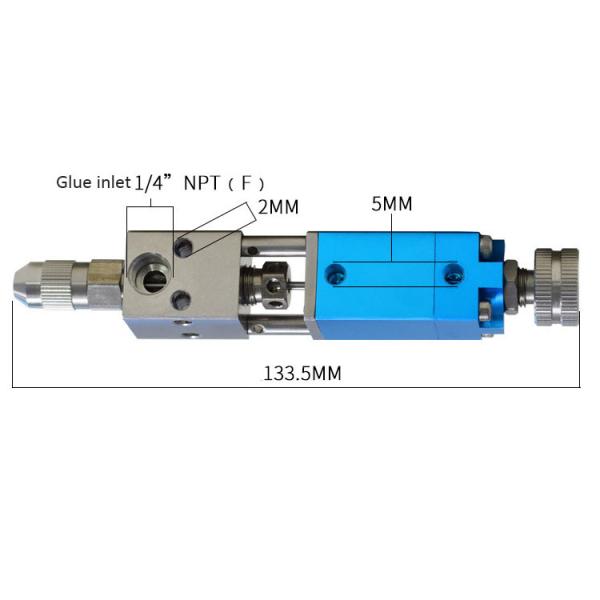 High Precision Metal Suck-back Glue Dispensing Pneumatic Valve for dispensing glue equipments