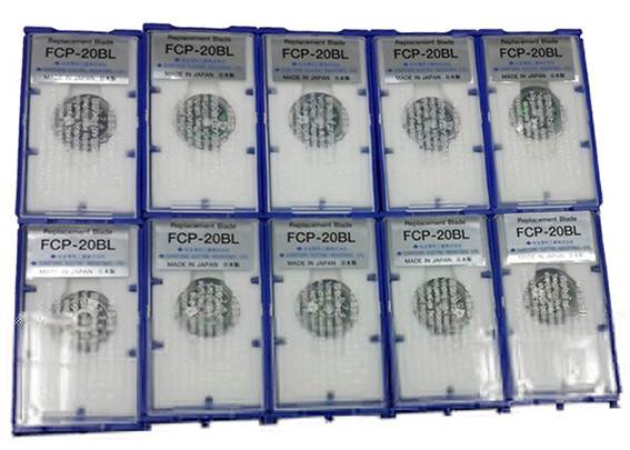 Single Fiber Optic Cleaver Blade / Optical Fiber Cleaver 5 Degree Cemented Carbide