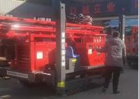 Perfuração hidráulica montada esteira rolante do motor diesel de equipamento de perfuração 200m do poço de água de Dth