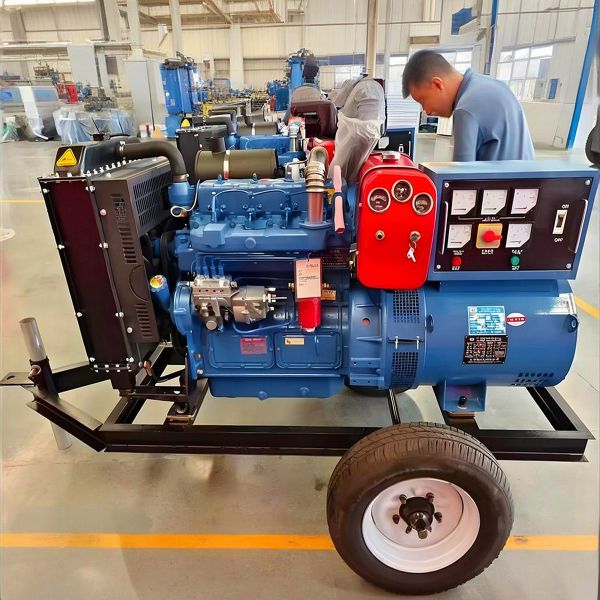 Rapid Deployment Diesel AC Generator Towable Diesel Generator Open Frame Diesel Engine Generator Set