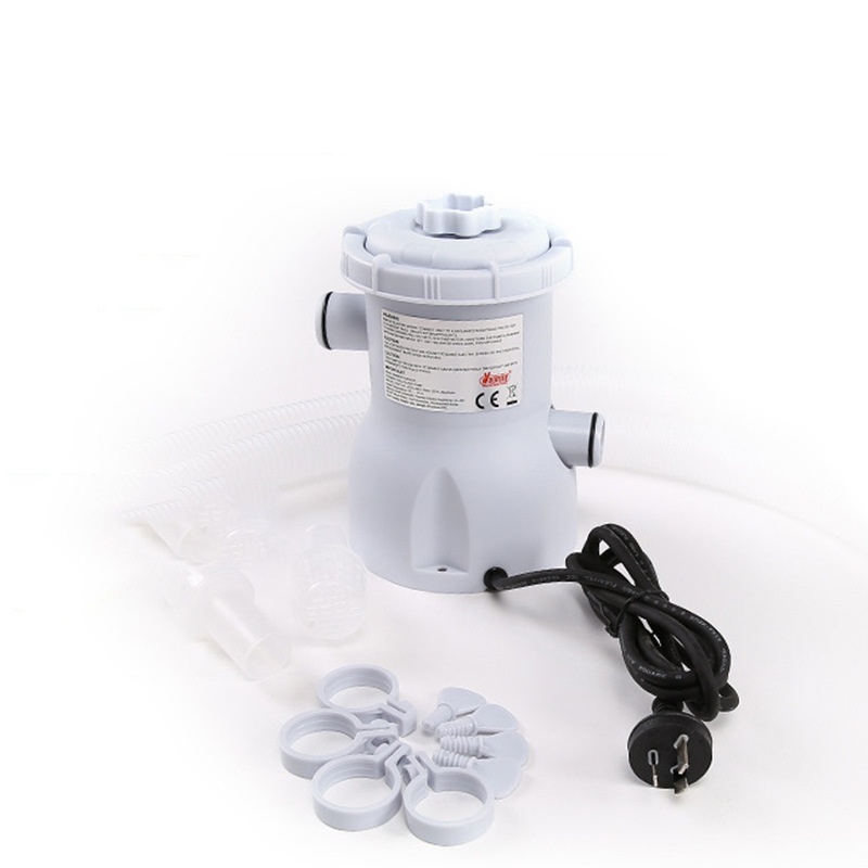 Factory suppy US 110V Eu 220V Standard  PVC Material Filter Pump Swimming Pool 300-Gallon Household Outdoor Pool Cleaner Pump