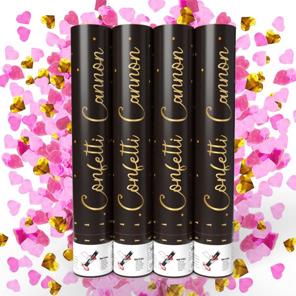 Party Supplies Gender Reveal Confetti Smoke Powder Cannons for Occasion