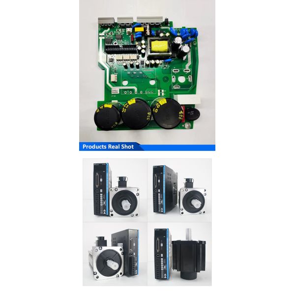 Lichuan AC Servo Motor Drivers Kit A5 Series 4.0N.m 1.2KW 1200W 220V 5A/6A 3000RPM IP65