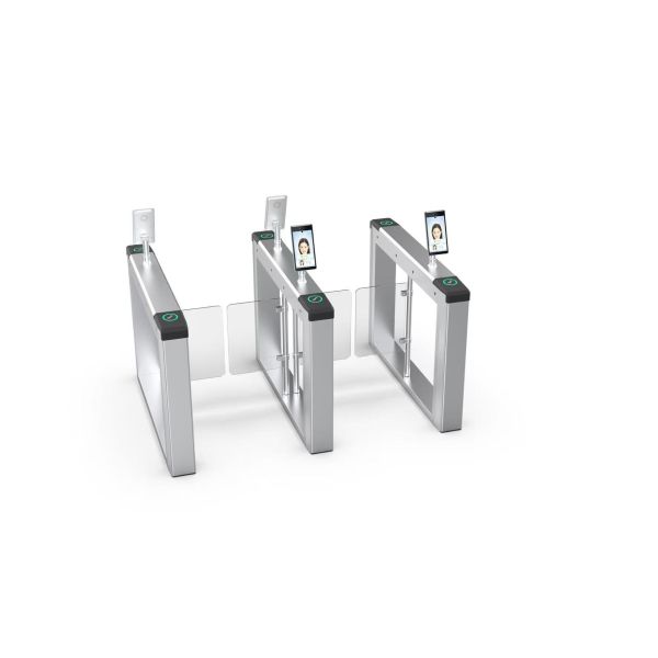 Multiple Authentication Mode Tripod Turnstile Gate Access Control with Face Recognition QR Code Fingerprint