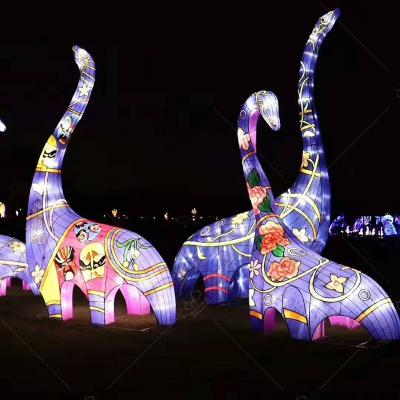 China Arte de la linterna de seda tamaño personalizado Decoración de año nuevo Diseño de flores