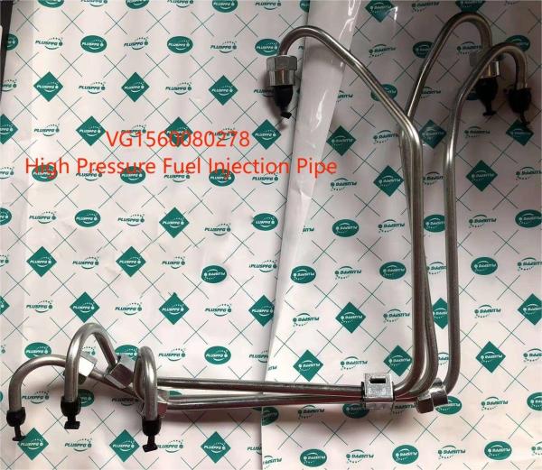 VG1560080278 Tubo de injecção de combustível de alta pressão HOWO Peças de camião