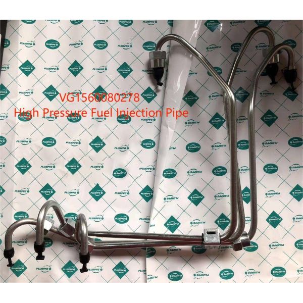 VG1560080278 Впрыскивающие трубы для топлива высокого давления HOWO Части для грузовиков