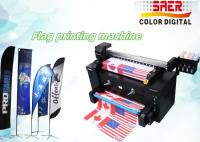 Impression directe en polyester Tissu drapeau Machine d'impression tout en une imprimante textile